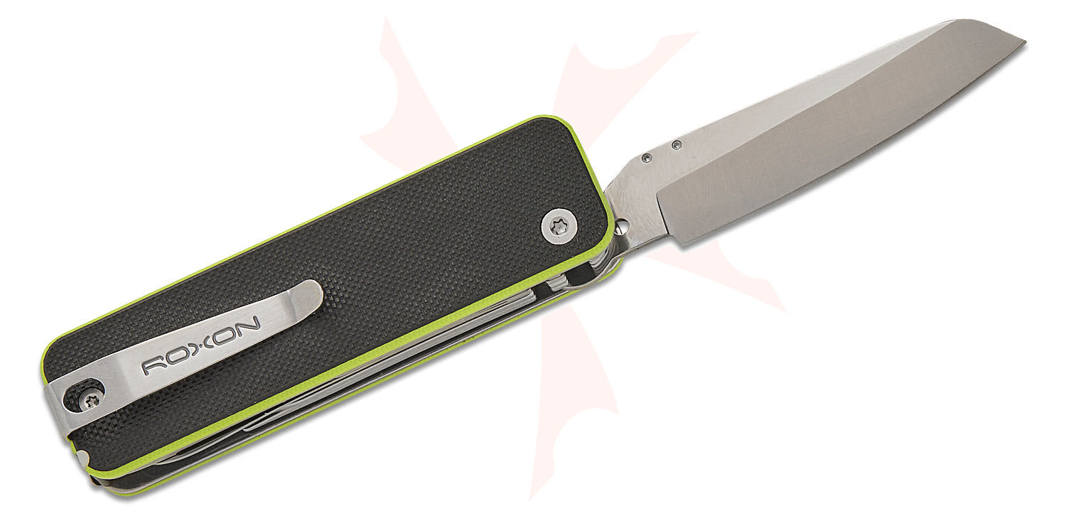 Roxon Tool FLEX Companion Modular One-Handed Multi-Tool, 3.5" Closed ...