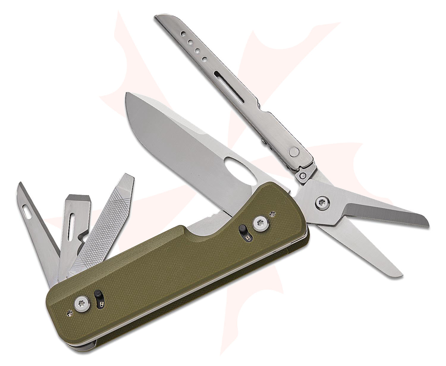 Roxon Tool FLEX Shears Modular One-Handed Multi-Tool, 4.25