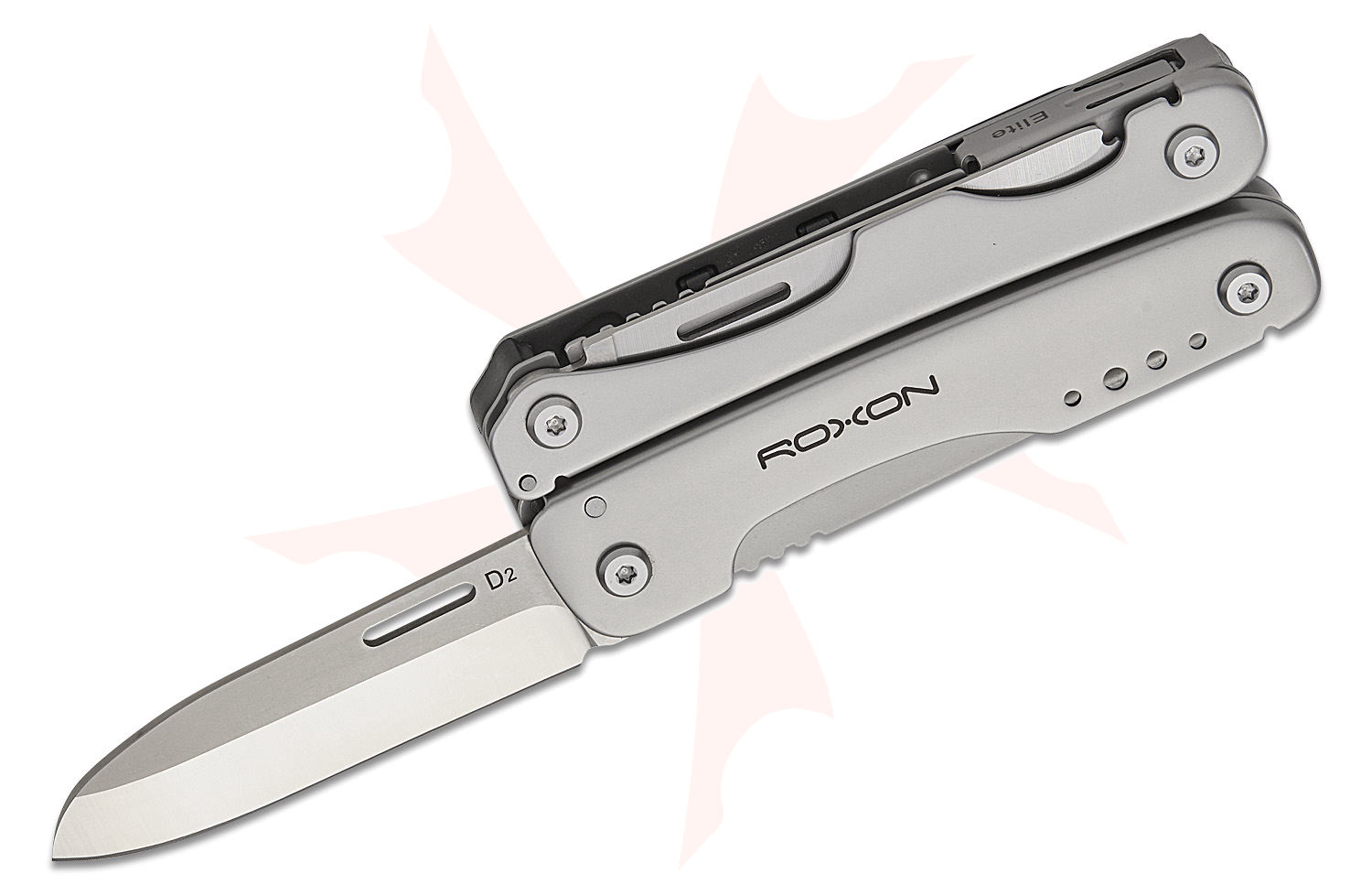 Roxon Tool Flash Elite Modular Multi-Tool, 2.8" Closed, 16 Tools ...