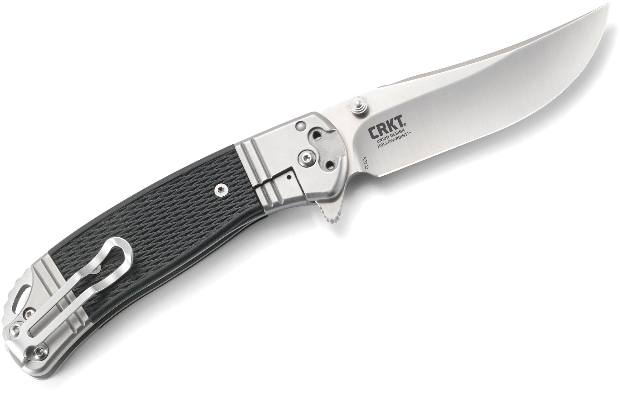 ルガー　CRKT ナイフ Ruger by CRKT Hollow-Point Flipper Knife 3.17