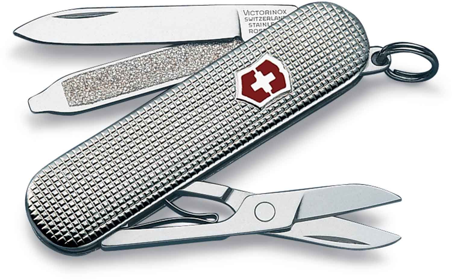 sterling silver swiss army knife