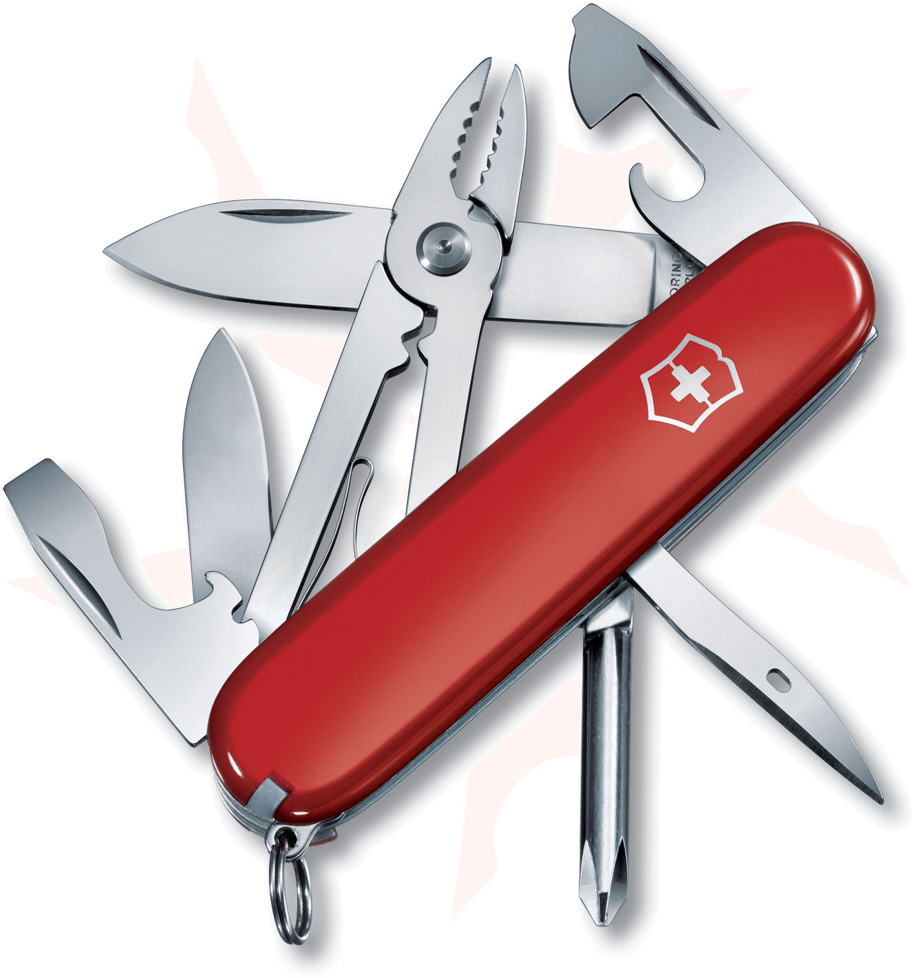 Victorinox Swiss Army Mechanic Multi-Tool, Red, 3.58