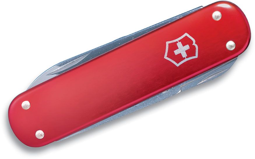 Victorinox Swiss Army Money Clip Multi-Tool, Red, 2.91