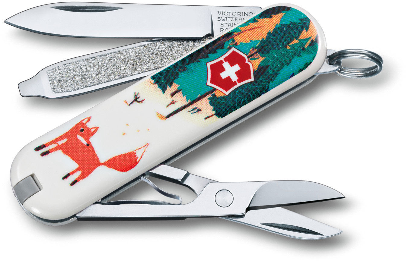 Victorinox Swiss Army 2013 Contest Classic Multi-Tool, Foxy, 2-1/4