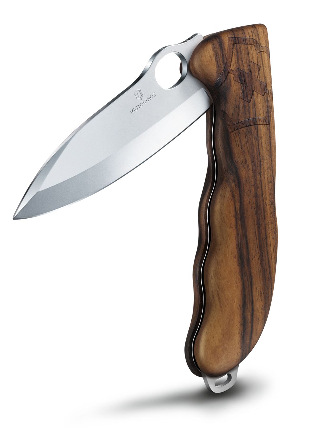 Victorinox Swiss Walnut Hunter Pro Lockblade Swiss Army Knife with