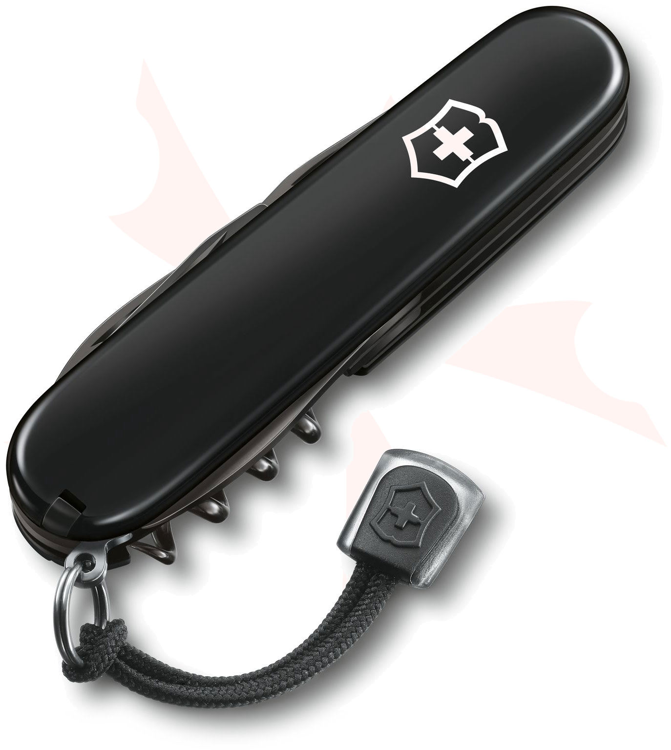 Victorinox Swiss Army Spartan Onyx Black Multi-Tool with Black