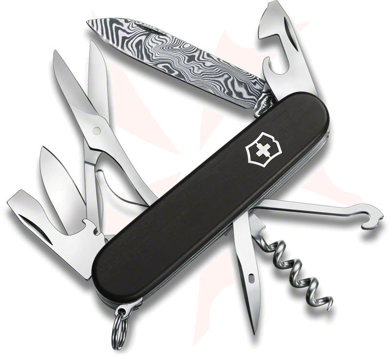 Victorinox Swiss Army 2011 Damascus Limited Edition Climber 3-1/2