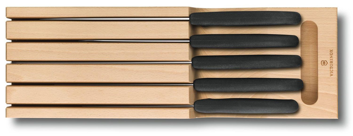 Swiss Classic In-Drawer Knife Holder, 5 pieces