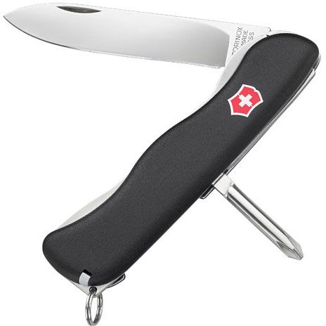 Victorinox Swiss Army Sentinel Plus, Black 4-3/8