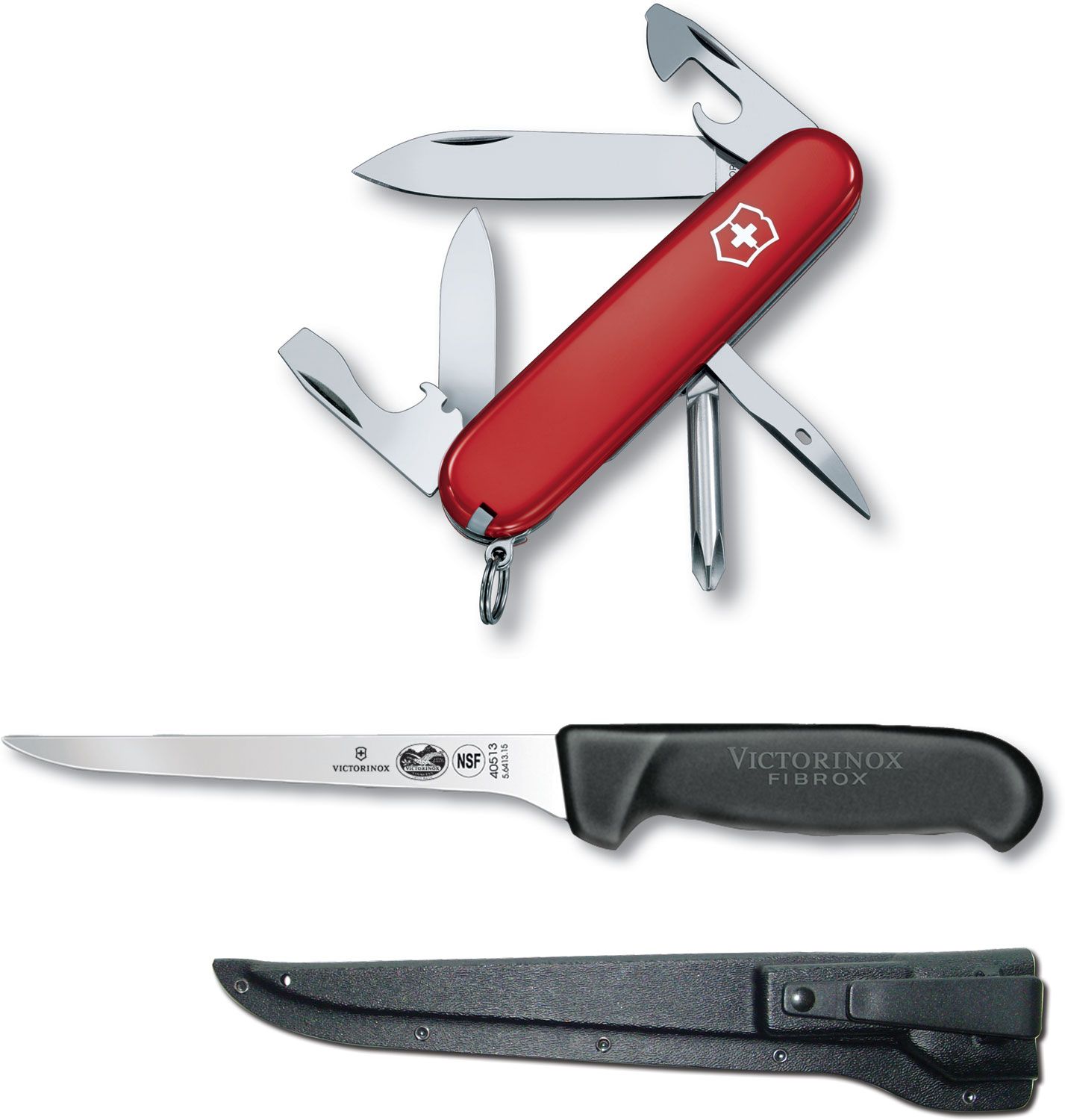 Victorinox Swiss Army Tinker Multi-Tool and 6 Fillet Knife Combo