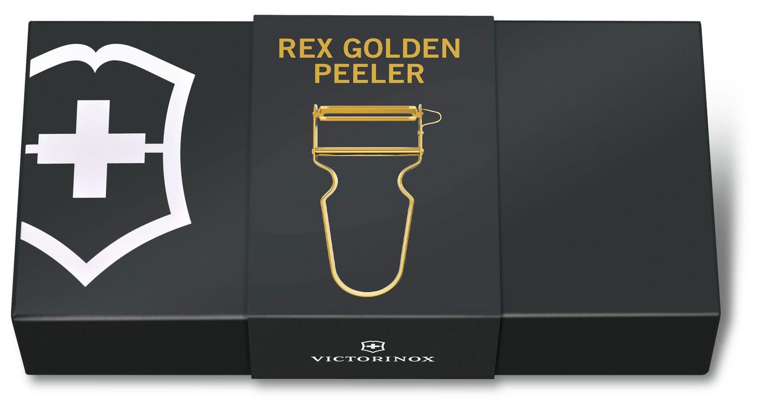 Victorinox REX Straight-Edge Peeler, Silver - KnifeCenter - 6.0900