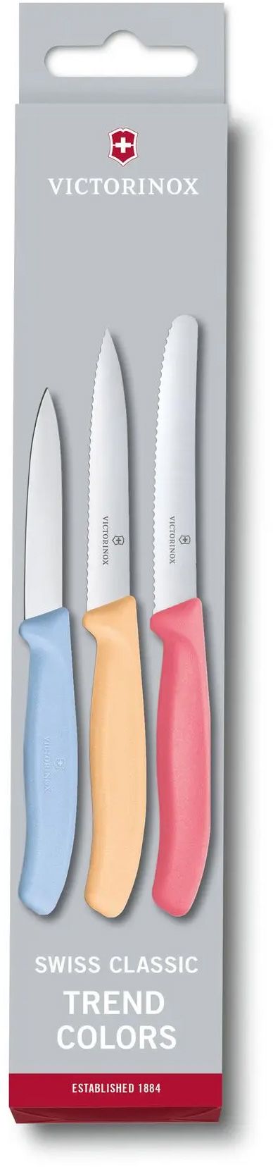 NTCZH Classic Paring Knives with Straight Edge, Spear Point Color