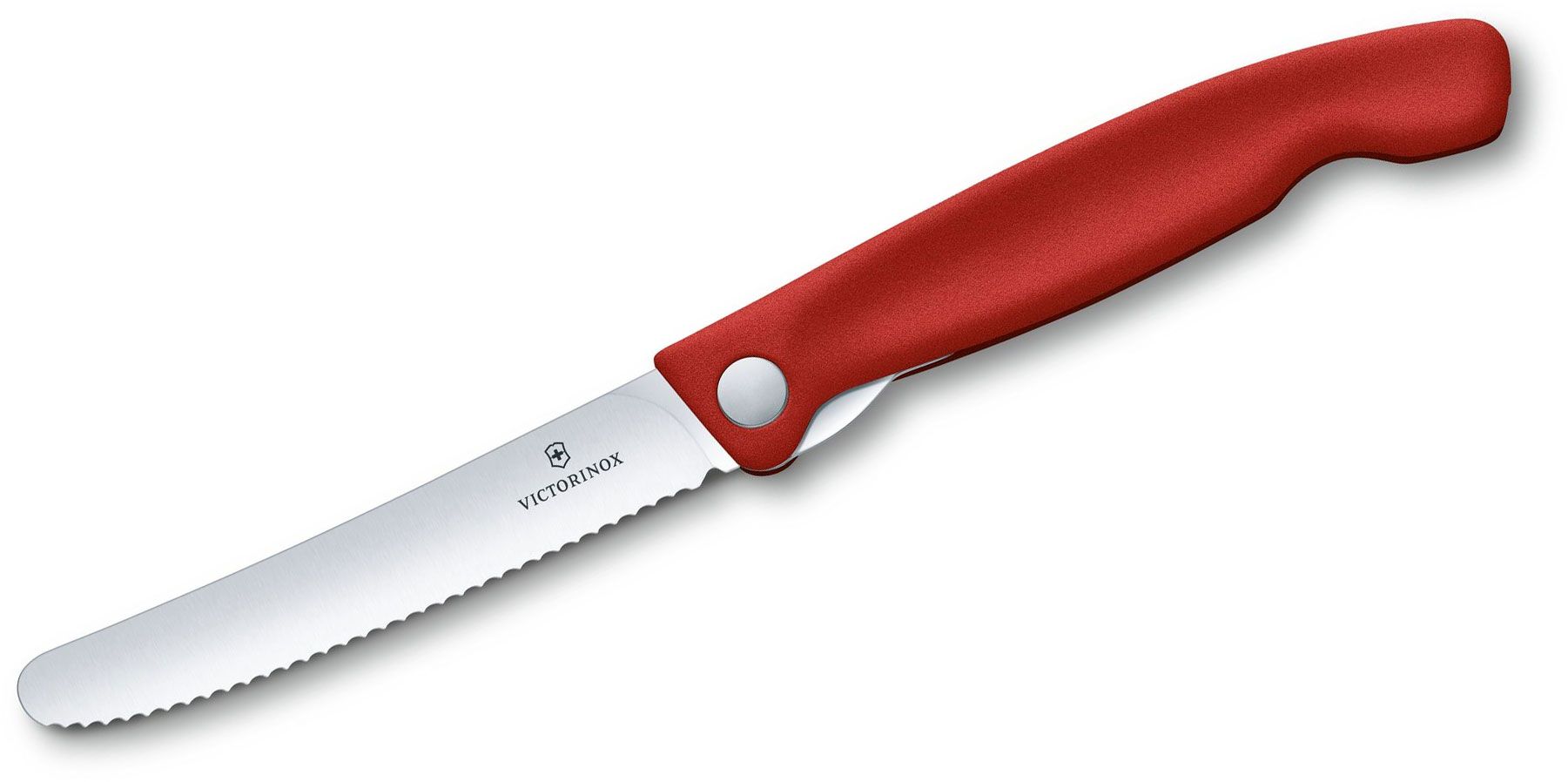 Swiss Classic 4.3 Foldable Serrated Paring Knife by Victorinox at