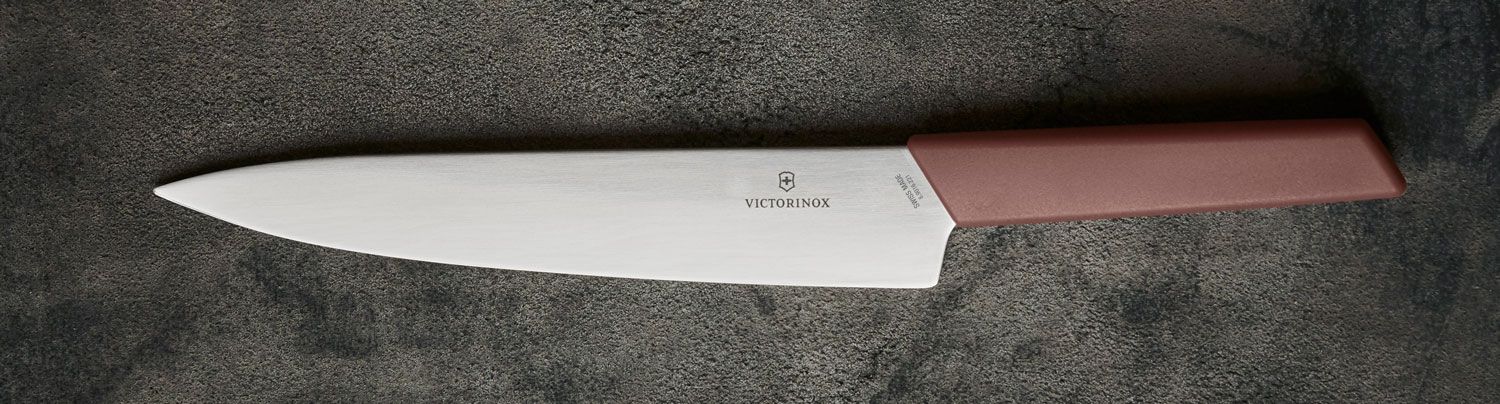 Victorinox Swiss Modern Carving Knife in black - 6.9013.22B