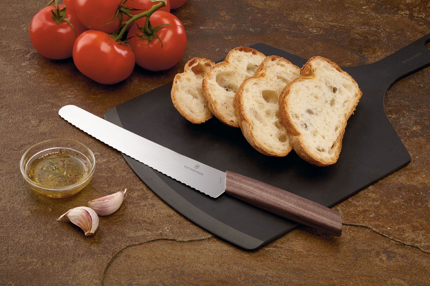 Pastry Knife Wood Handle 260mm