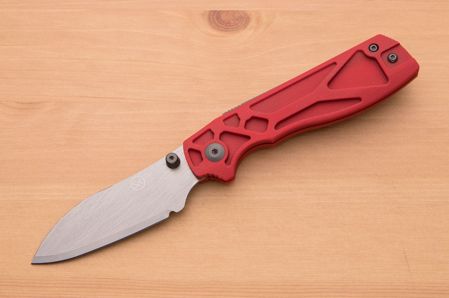 The Lanzo Sheepfoot Tungsten Carbide Knife- Sandrin Knives USA
