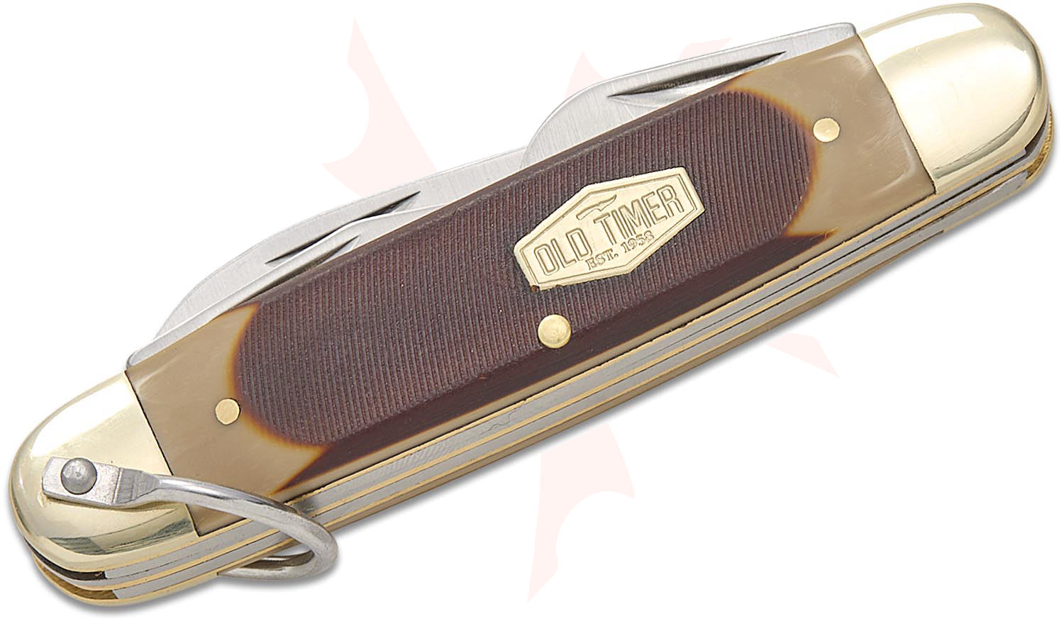 Schrade Old Timer 23OT Scout Slipjoint Knife 3.7