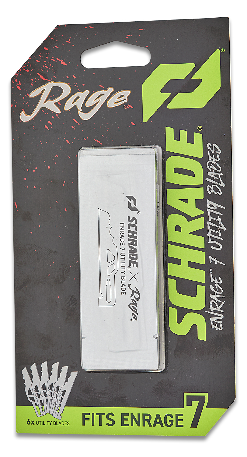 Schrade Enrage 7 Replacement Blades, 6 Pack KnifeCenter 1204888