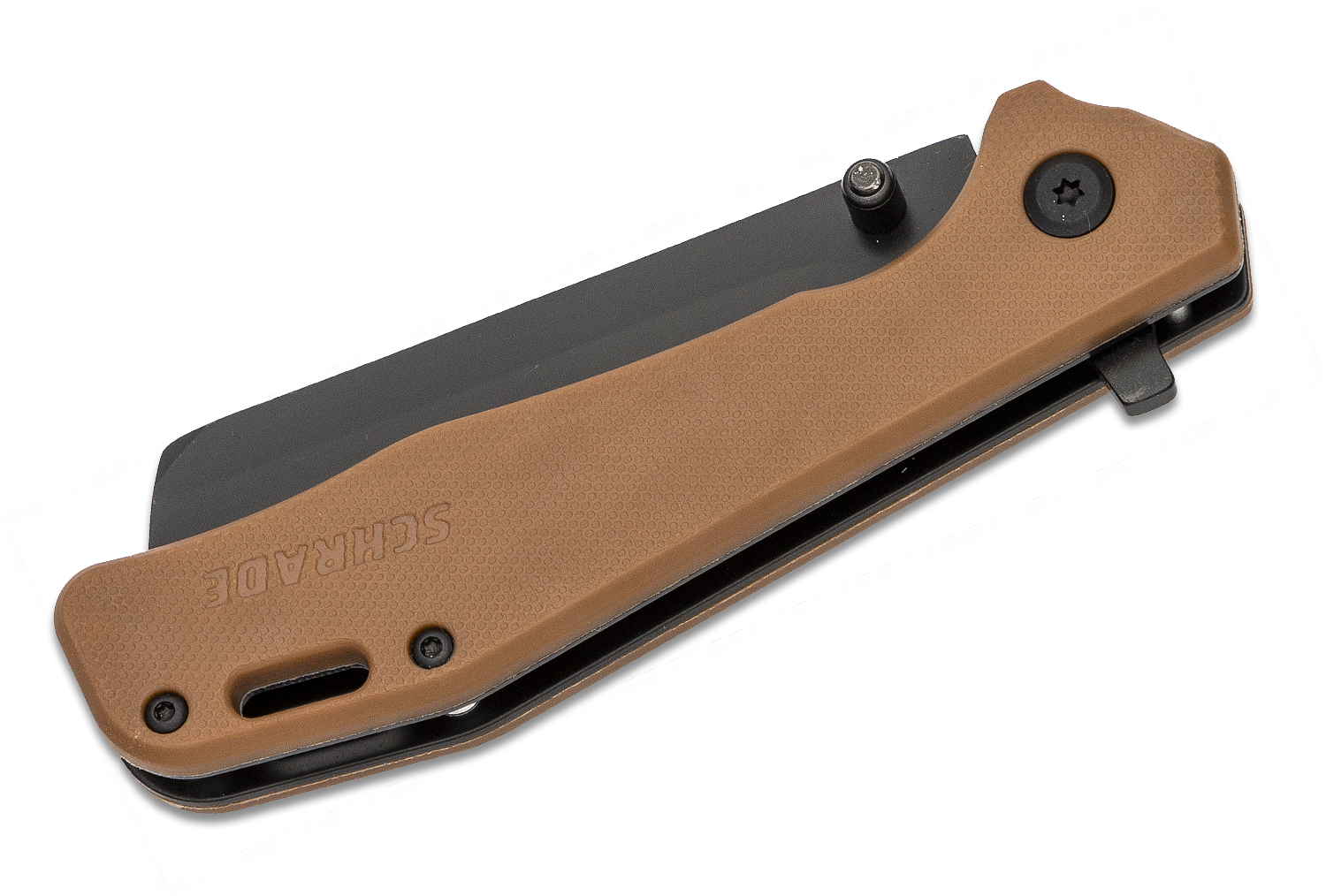 Schrade Ultra-Glide Cleaver Flipper Knife 3.25