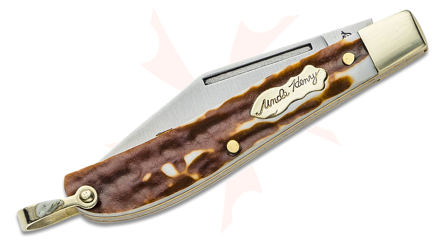 Uncle Henry Roadie 12UH Pocket Knife - 2 3/4" Single Blade High Carbon Stainless Steel