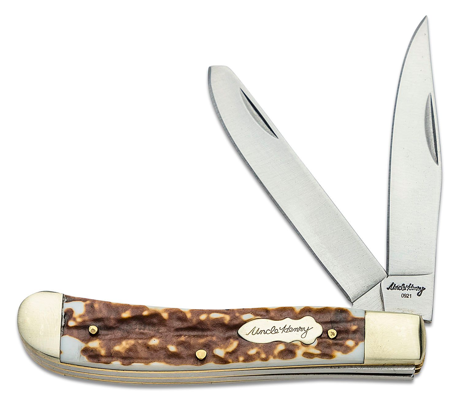 Schrade Uncle Henry 285UH Pro Trapper, Next Gen Staglon Handles