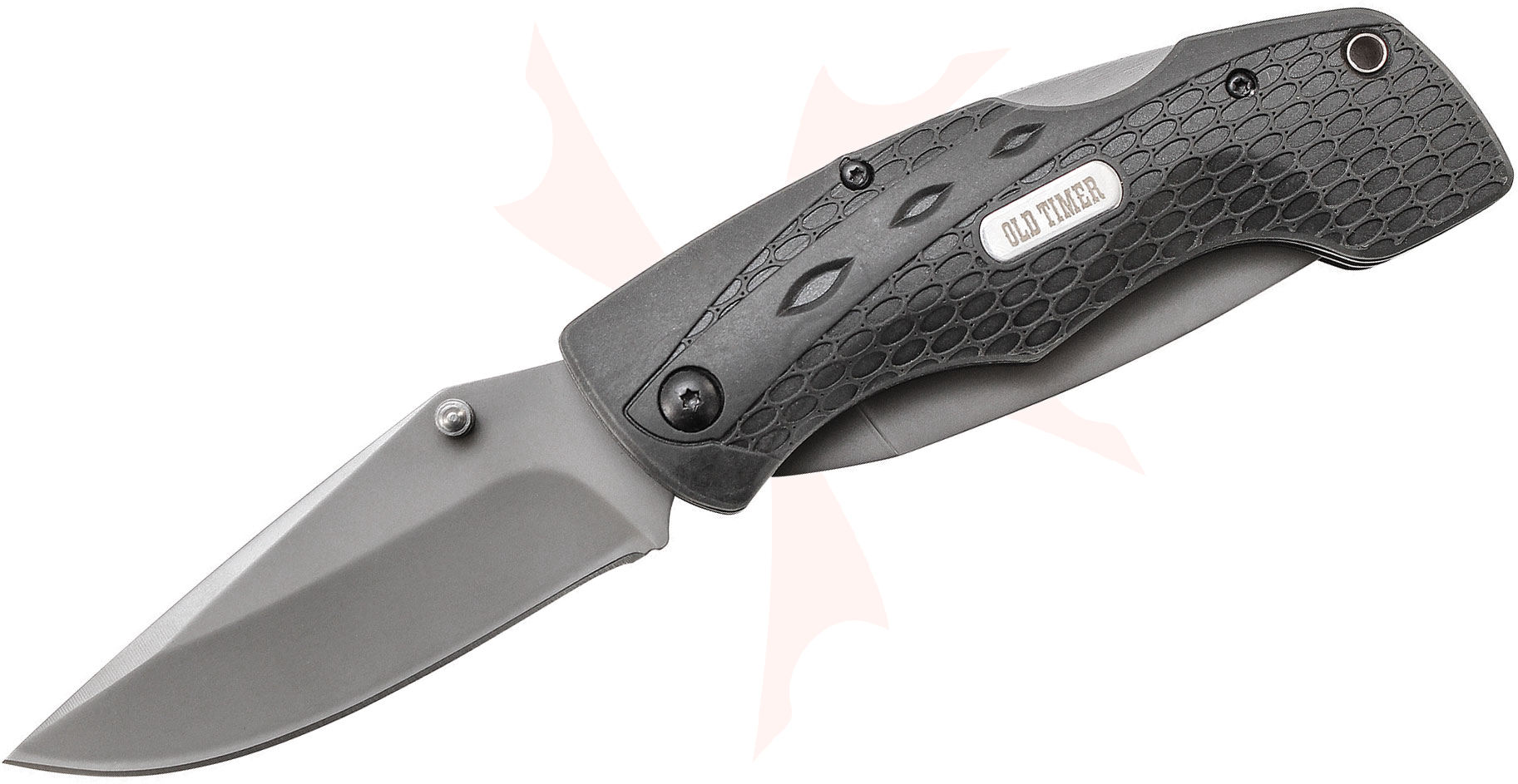 Schrade 2144OT Old Timer Copperhead Double Rattler Folding 3.48