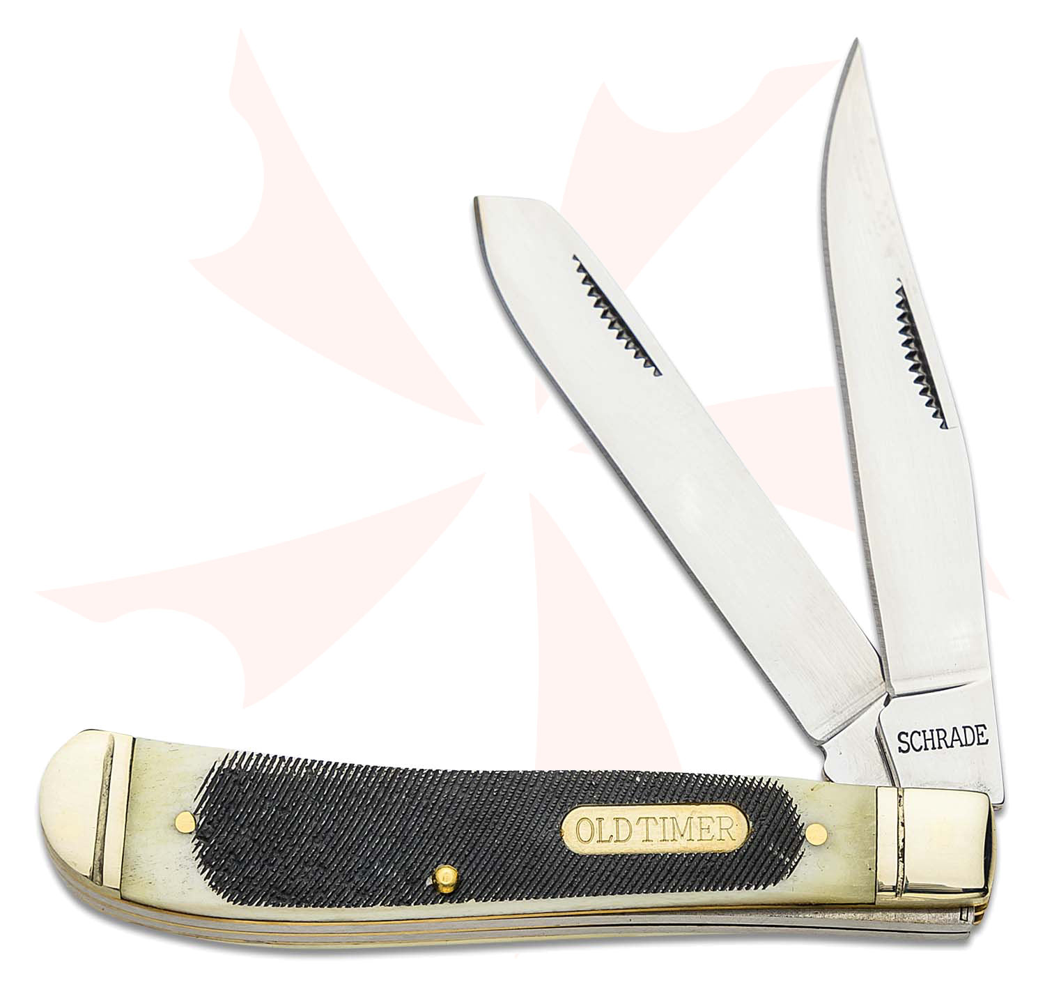 Schrade 94OTB Old Timer Gunstock Trapper 3.8