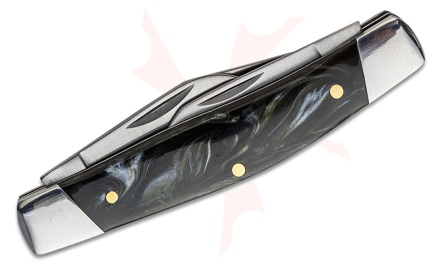 Coltello Tascabile Imperial Schrade IMP17S Medium Stockman | Acciaio E Celluloide, 8.5 Cm