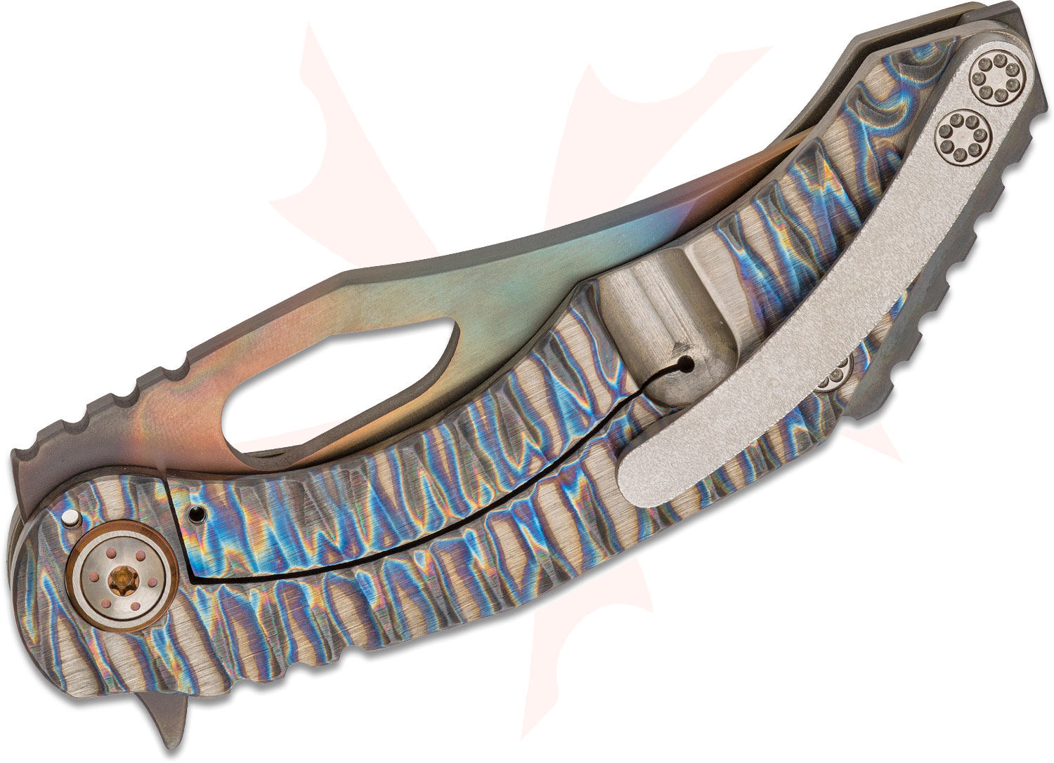 Scorpion 6 Knives Custom Arven F Flipper Knife 3.875