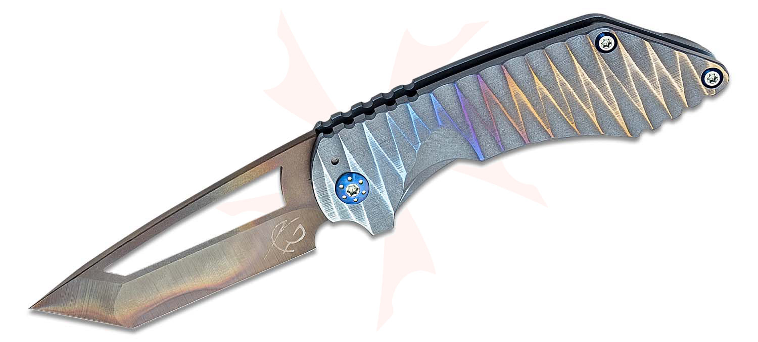 Scorpion 6 Knives Custom Seeker Folding Knife 3.5