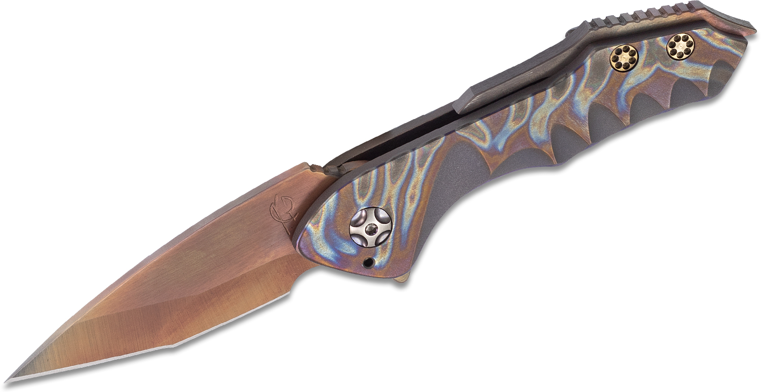 Scorpion 6 Knives Custom Veps #006 Flipper Knife 2.7