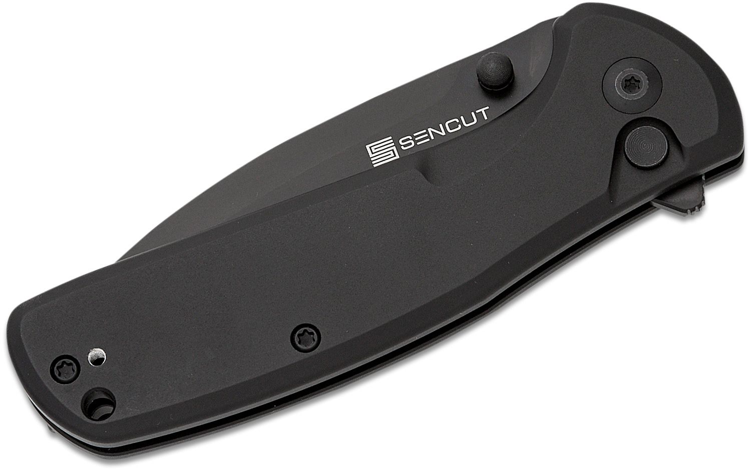 Sencut Knives SA06D Acumen Flipper Knife 2.98 Black Stonewashed