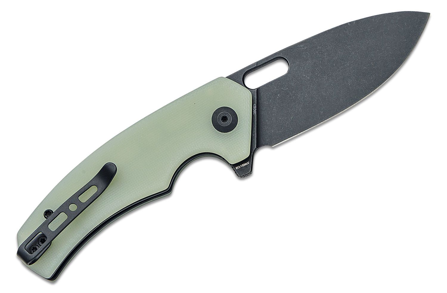 Sencut Knives SA06D Acumen Flipper Knife 2.98 Black Stonewashed Drop Point  Blade, Purple G10 Handles - KnifeCenter