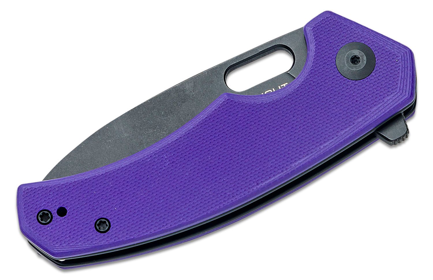 SENCUT Actium Knife Purple G-10 3.5 Black SW - Blade HQ