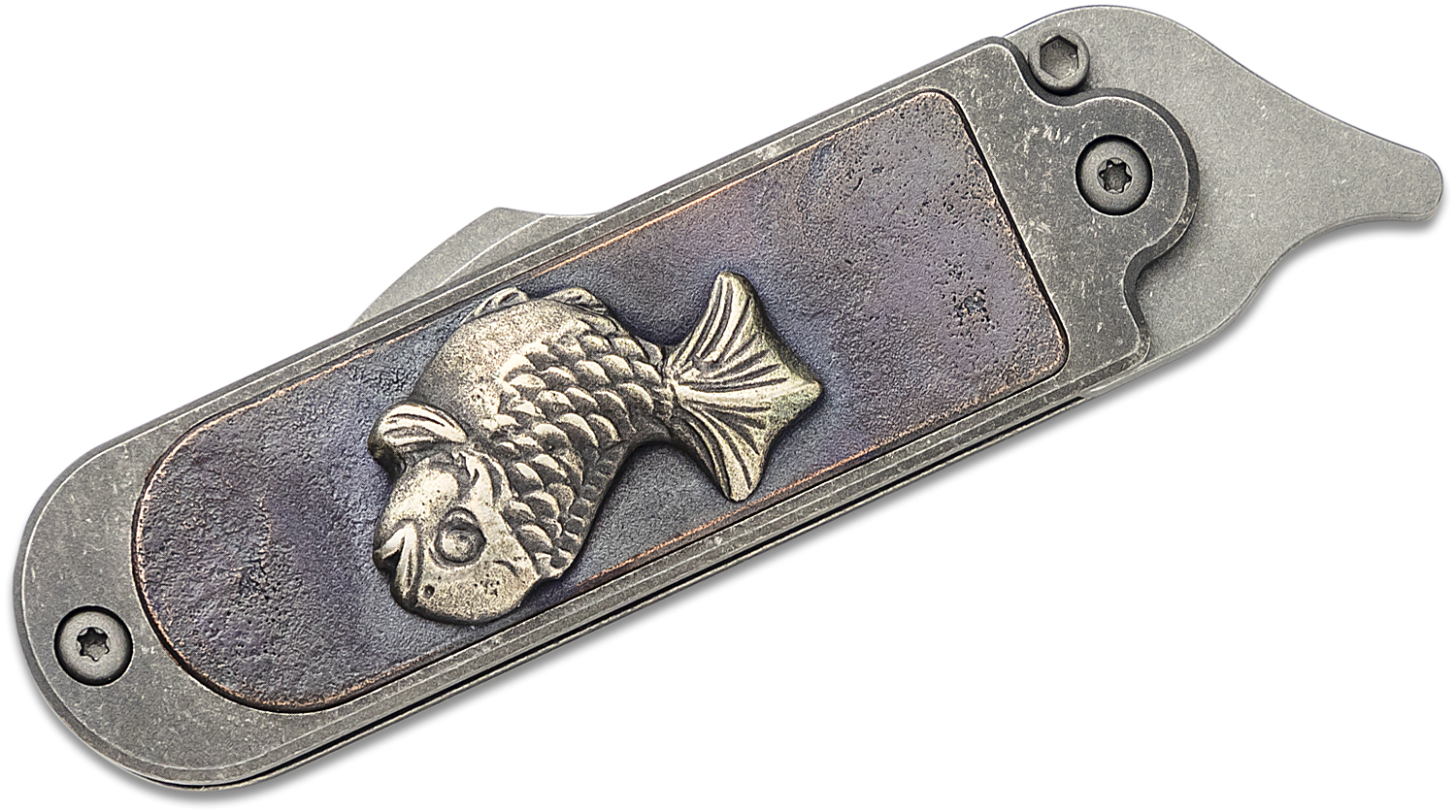 Serge Panchenko Mid-Tech Bean Harpoon Slipjoint Front