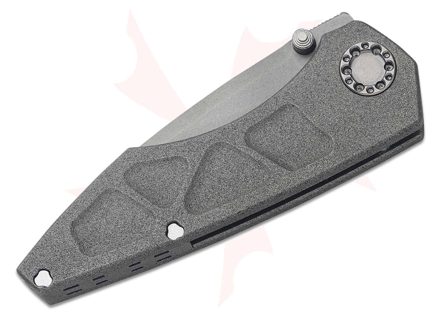 Sharknivco Knives Edison Barajas Custom Mini Goblin Folding Knife 3.125 ...