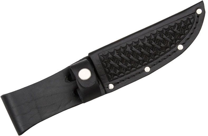 Sheath --- Leather - Black - (4.75 inch blades)