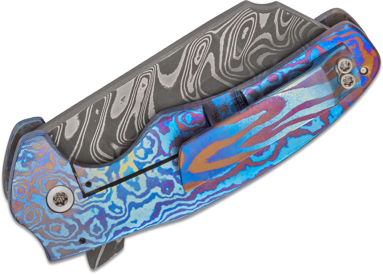 Timascus knife Shizeku B.Fancy Wild 2/2 of the Manufactory S&L