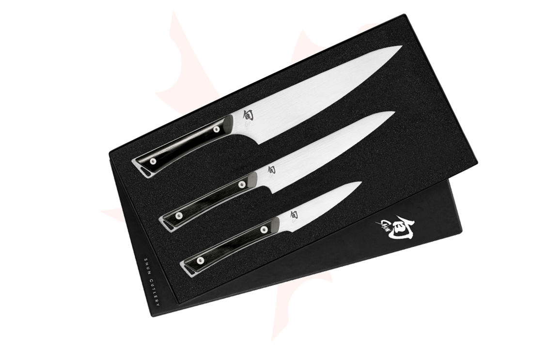 Shun Kazahana 3 Piece Starter Set - KnifeCenter - GPTS0351