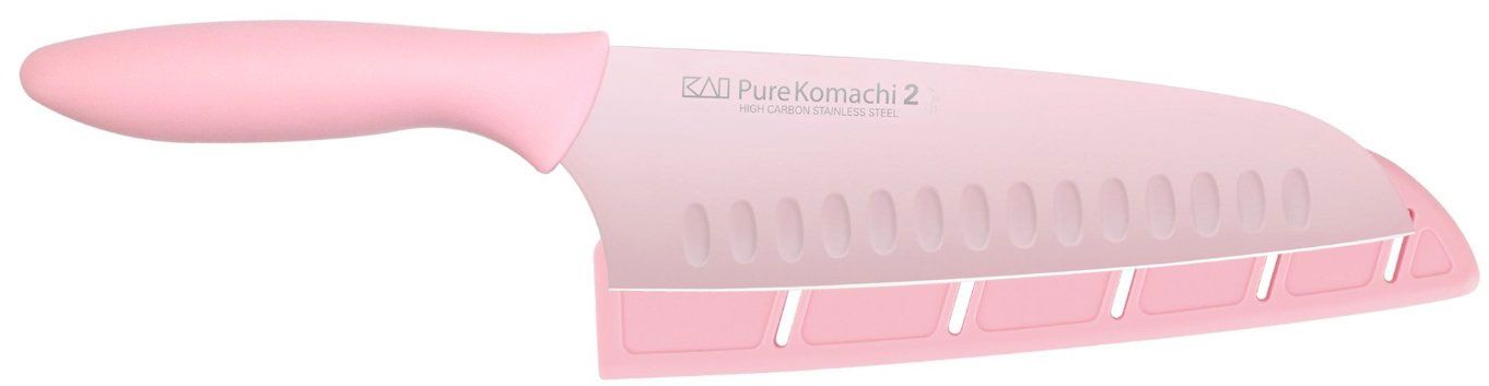 Pure Komachi 2 Hollow-Ground Santoku Knife 6.5 w/ Sheath AB5085