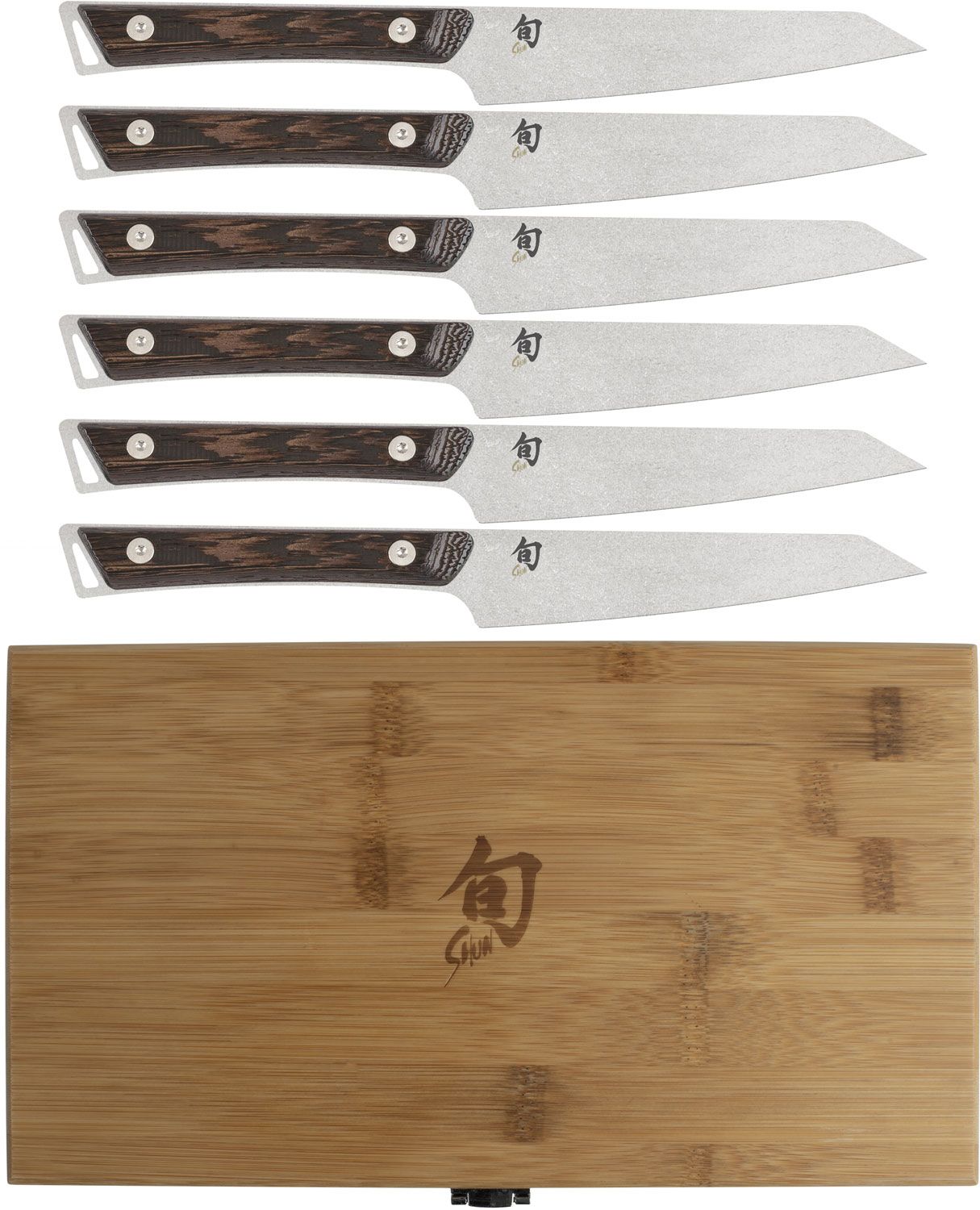 Shun Kanso 4-Piece BBQ Knife Set at Swiss Knife Shop
