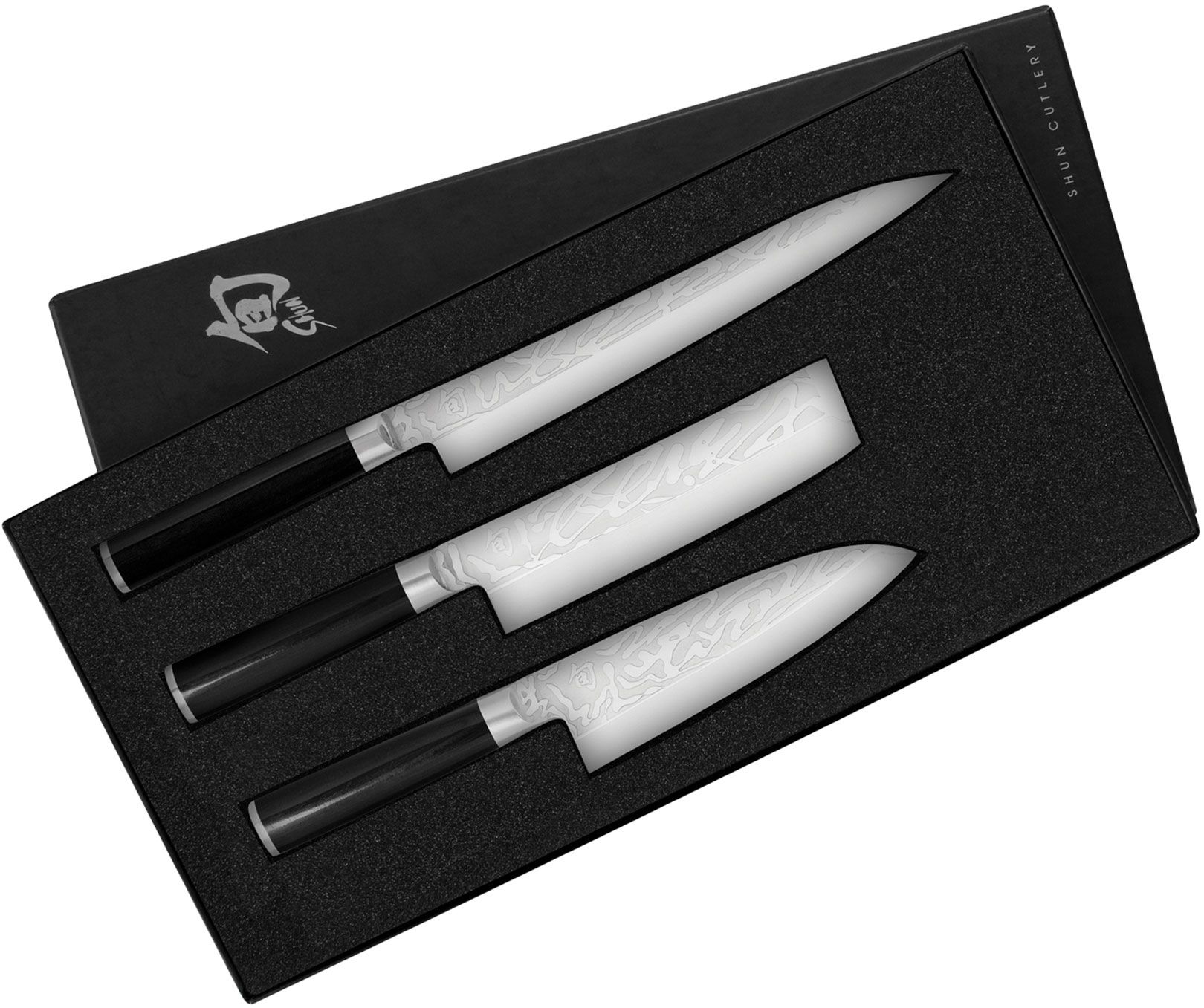 Shun DMS400W Classic Blonde 4-Piece Steak Knife Set, VG-MAX Damascus  Blades, Blonde Pakkawood Handles - KnifeCenter