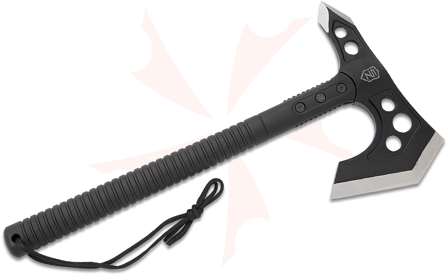 Sierra Zulu Bearded Claw Tactical Axe with Backspike, 17.5
