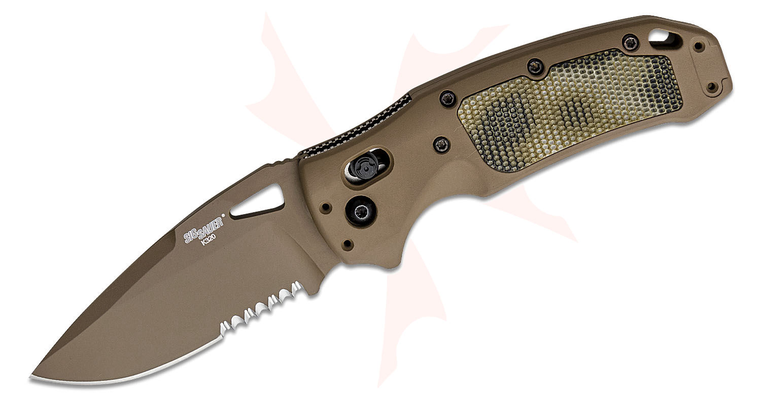 SIG Sauer by Hogue K320 AXG Scorpion ABLE Lock Folding Knife 3.5