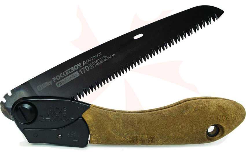 Silky Saws Outback Edition Pocketboy 170 Folding Saw, 6.7" Medium Teeth