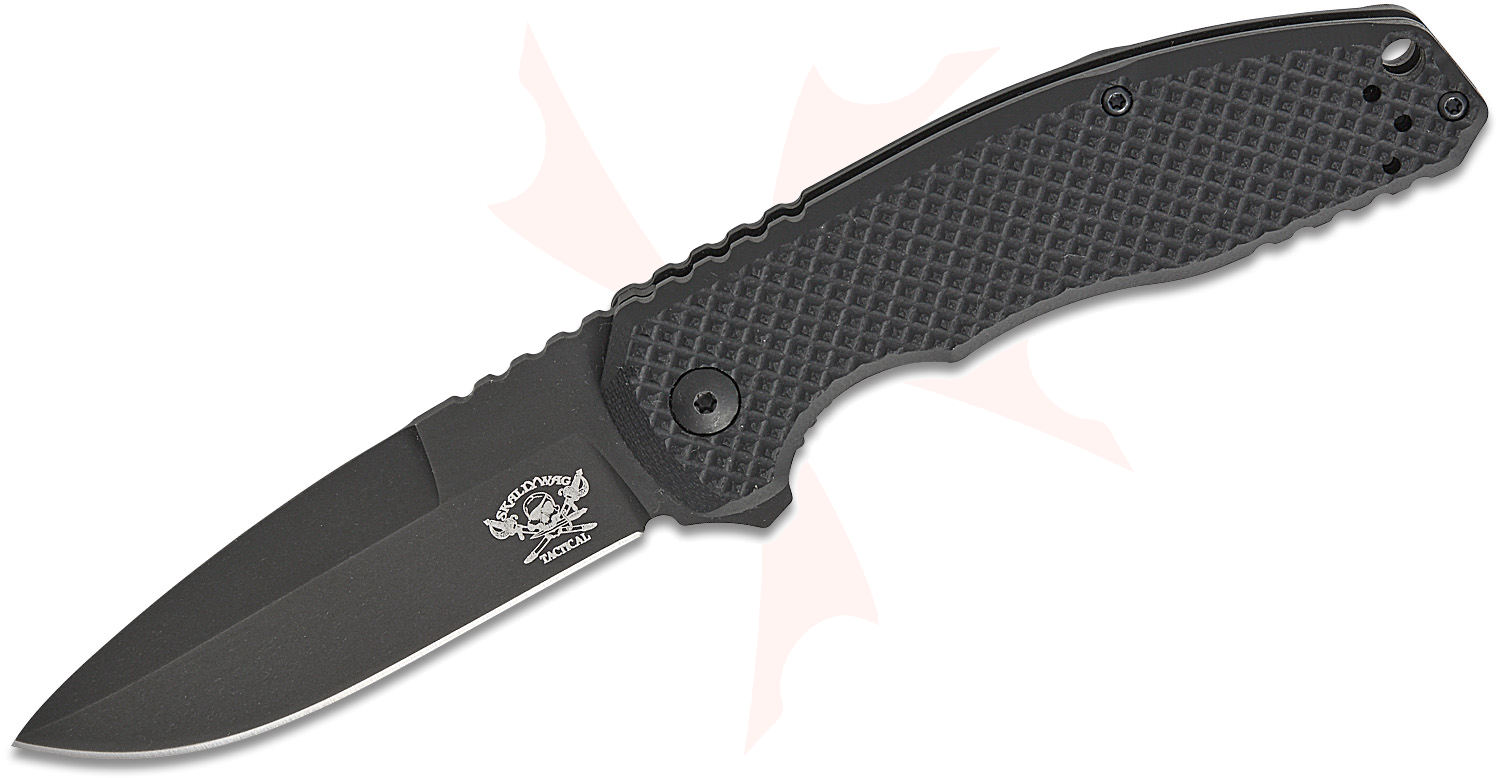 Skallywag Tactical Sentrax Liner Lock Flipper Knife 3.25