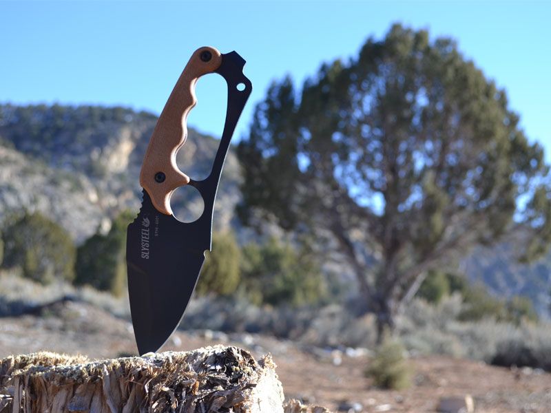 Shark Tooth Hunter Knife for Survival, Hunting and Camping