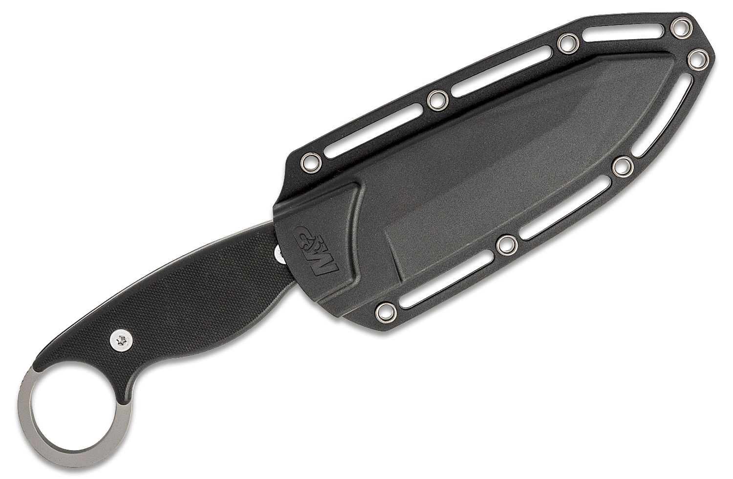 Smith & Wesson Combat Knife (5.75 in. Black) Micarta Handle SWF4LM