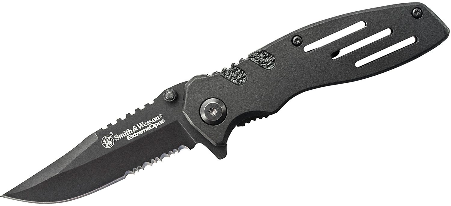 Smith & Wesson® SWA24S Extreme Ops Liner Lock Folding Knife