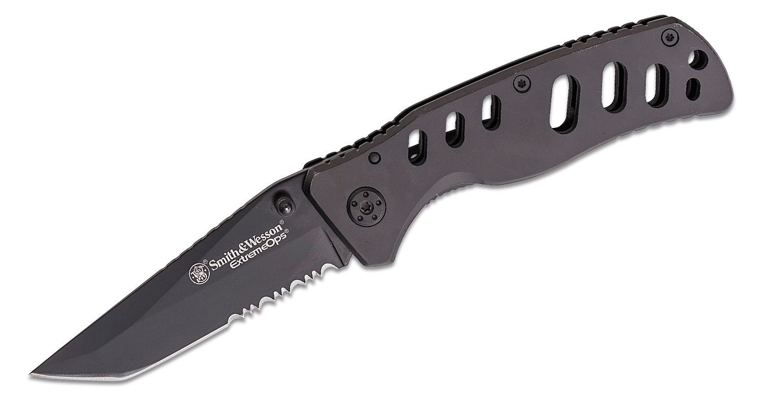 Smith & Wesson Extreme Ops Tanto Folding Knife 3.38